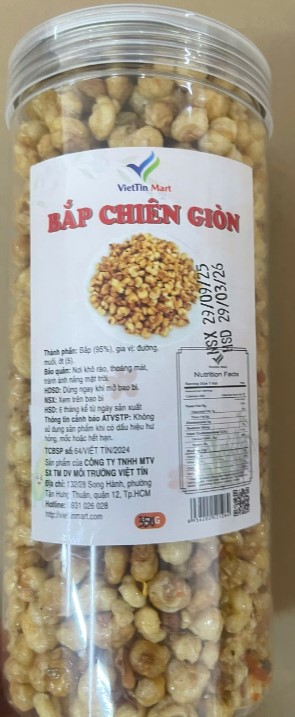 Snack VietTin Mart 500g